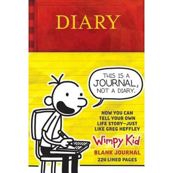 The Diary of a Wimpy Kid Blank Journal: 224 Lined Pages and Jeff Kinney Spot Art - Picture 1 of 1